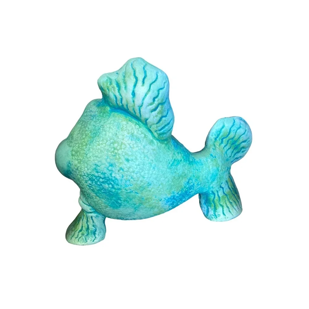 Vintage ceramic fish kitschy